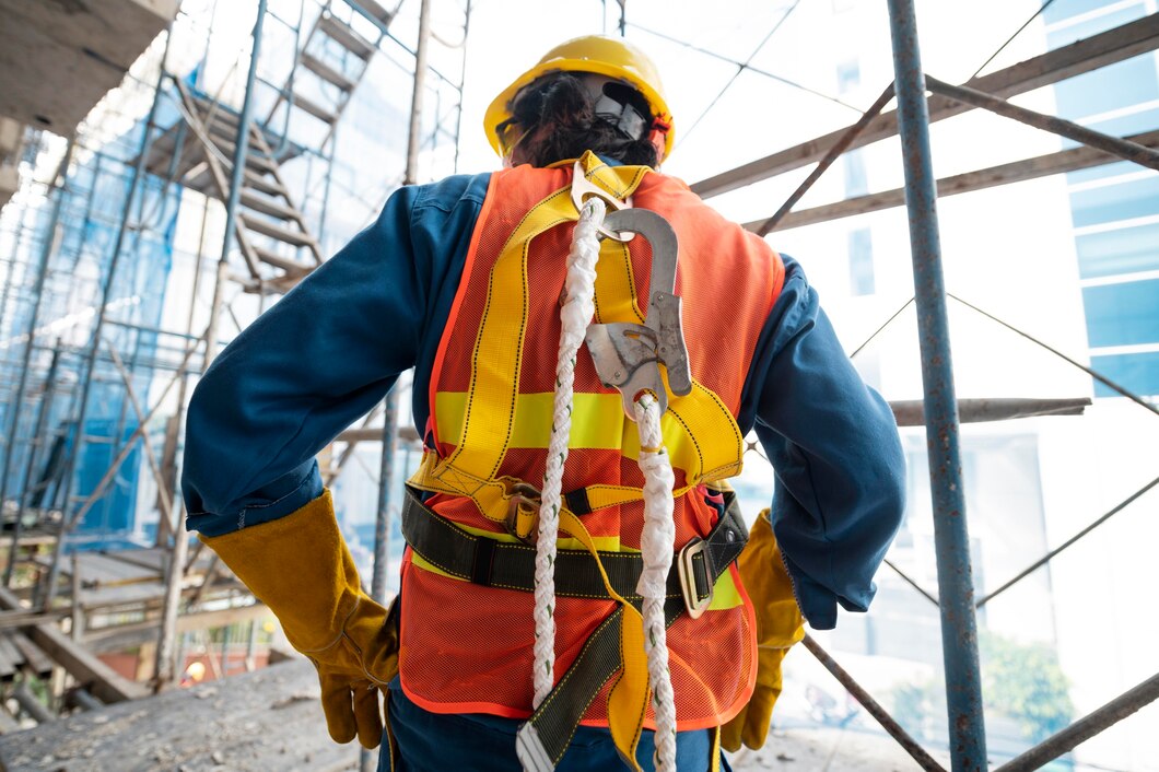 Jak bezpiecznie korzystać z konstrukcji na wysokościach – poradnik dla pracowników budowlanych